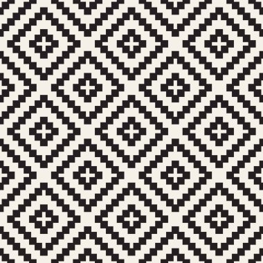 Kusursuz yüzey geometrik tasarımı. Tekrarlanan fayans süsleme arka planı. Vektör şekilleri deseni