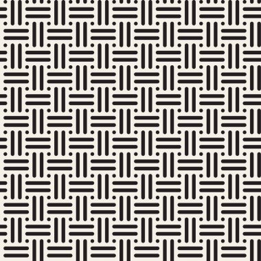 Vektör kusursuz desen. Modern stil soyut doku. Geometrik fayans tekrarlanıyor