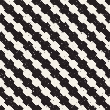 Elle çizilmiş stil etnik seamless modeli. Siyah ve beyaz soyut grungy geometrik arka plan.