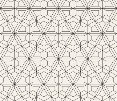 Vektör kusursuz desen. Modern stil soyut doku. Tekrarlanan geometrik fayanslar
