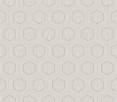Vektör kusursuz desen. Modern stil soyut doku. Tekrarlanan geometrik fayanslar