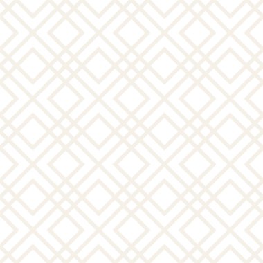 Vektörsüz ince kafes deseni. Monokrom sarmallı modern stil dokusu. Geometrik ızgara tekrarlanıyor. Basit grafik tasarım arkaplanı. 