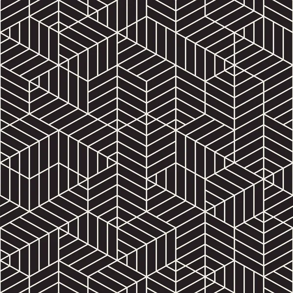 Vector Seamless Pattern Modern Stylish Abstract Texture Repeating Geometric Tiles — Stock Vector