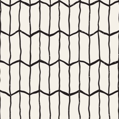 Vektörsüz geometrik desen. El çizimi soyut bir arkaplan. Çizgi deseni.