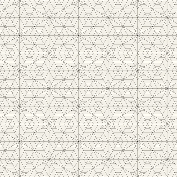 Padrão sem costura vetorial. Textura abstrata elegante moderna. Repetindo azulejos forma de estrela geométrica — Vetor de Stock