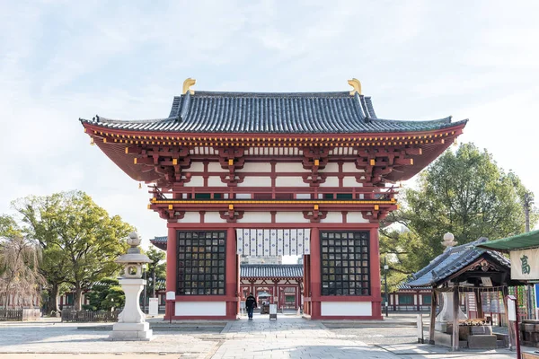 Shitennoji, The oldest temple in Osaka, Japan . — стоковое фото