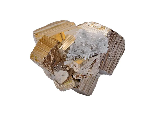 Pyrite Beaux Cubes Simples — Photo