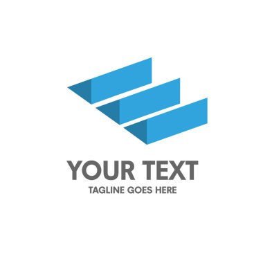 yaratıcı harf E logosu