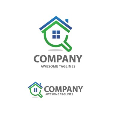 ev arama logo vektör