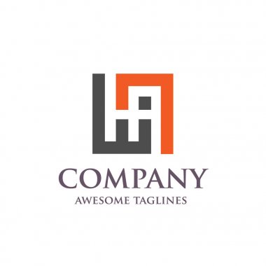 yaratıcı mektup Ha kare logosu