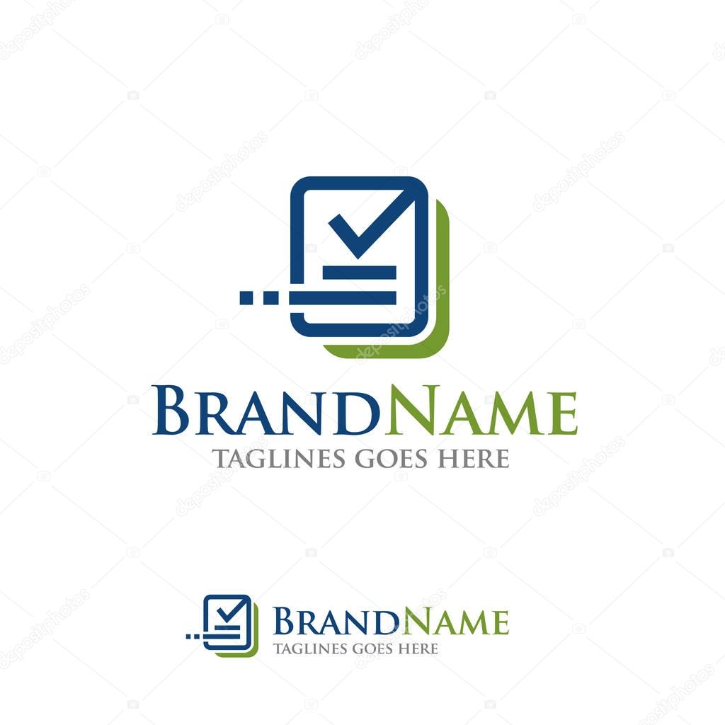 Data analytics, information research, investment report paper, marketing study, audition services, vector icon