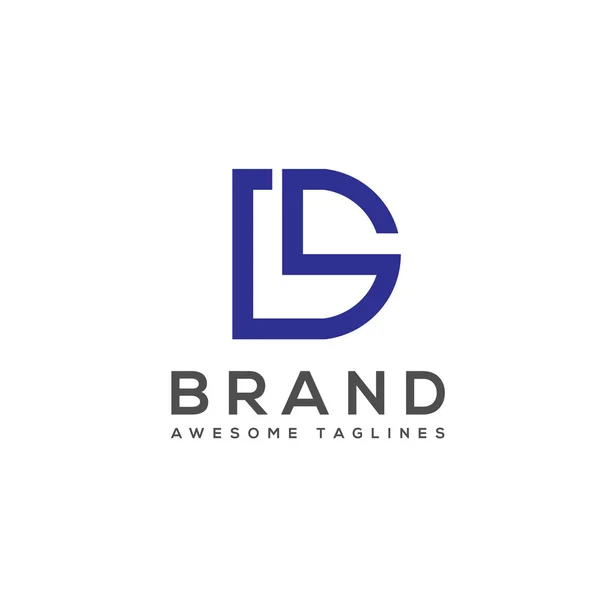 Carta DS logotipo vetor — Vetor de Stock
