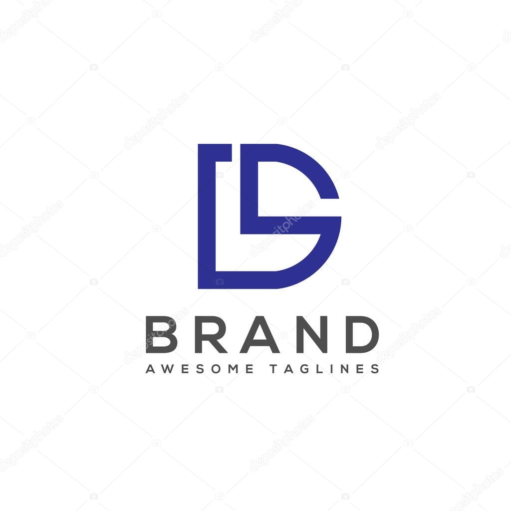 Letter DS elegant  concept for Alphabetical Logo Design Concepts. ds letter business logo concept