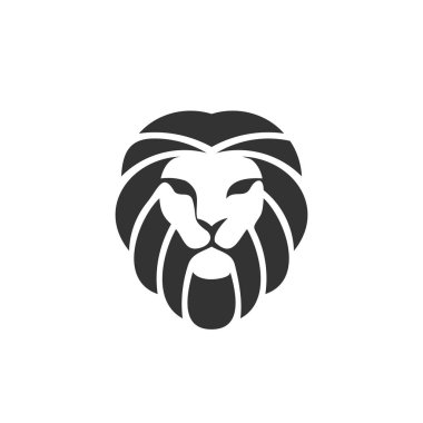 Aslan logo tasarım şablonu
