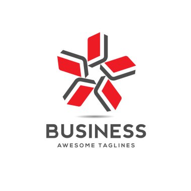 Kitap yıldız logo vektör tasarımı