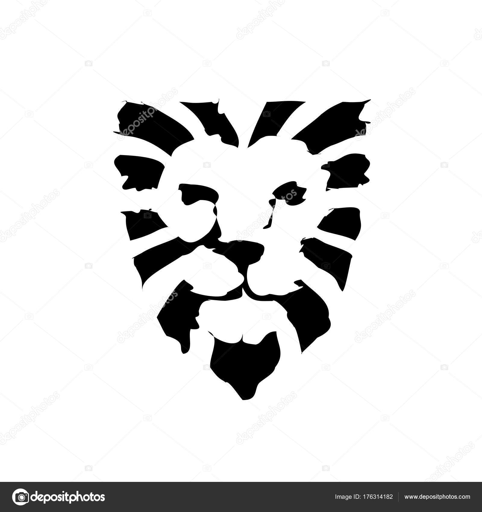 狮子头标志向量狮子王头标志概念狮子头标志狮子脸图形插图设计元素图库矢量图©krustovin 176314182, image size:1600x1700