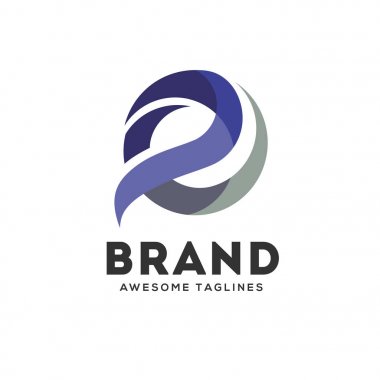 E harfinin renkli Logo tasarlamak vektör. Yaratıcı harf E düz renk logo konsept illüstrasyon.