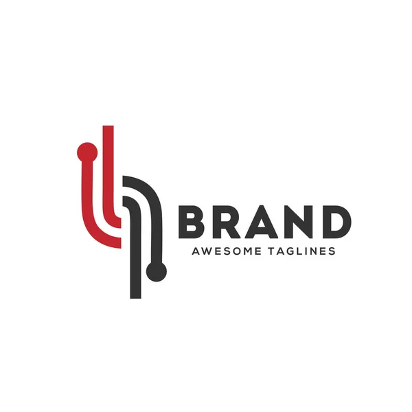 Digital electronics logo Digital Electronics Logo — Stock Vector