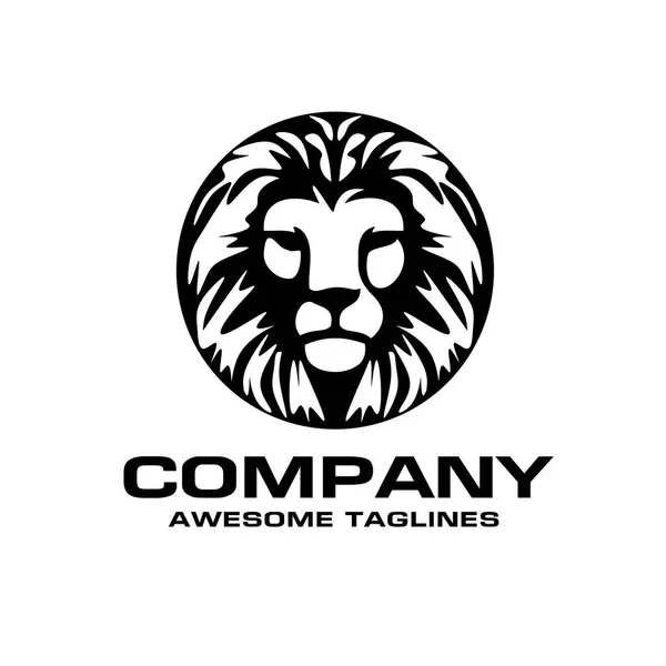 Lion Head Logo Vector Lion King Head Sign Concept Lions — Vettoriale Stock