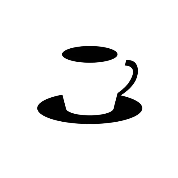 Kávé Csésze Kávézó Legjobb Étterem Vagy Kávézó Logó Vektor Illusztráció — Stock Vector
