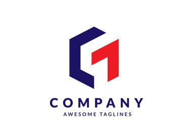 cesur, unutulmaz ve simgesel ilk harf G logo vektörü kavramı