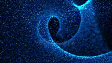  Mavi sarmal parçacık