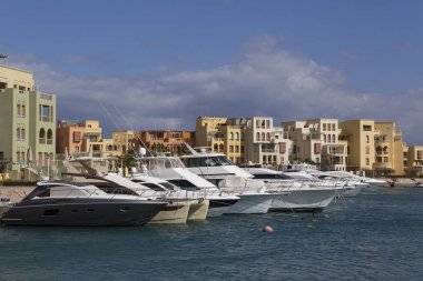 El Gouna marina gemilerle.