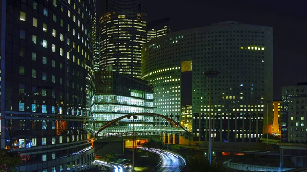 La defense gece - paris - Fransa