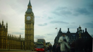 Big Ben'e ve Parlamento Londra, İngiltere