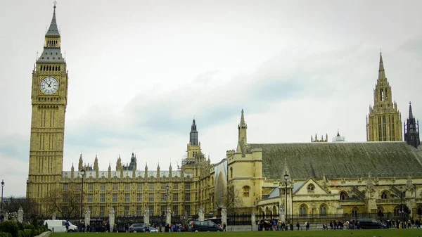 Big Ben e Parlamento em Londres, Reino Unido — Fotografia de Stock