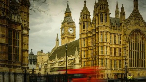 Big Ben and Parliament in London, Uk — Stock Photo, Image