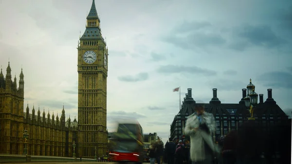 Big Ben en het Parlement in Londen, Verenigd Koninkrijk — Stockfoto