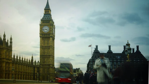 Big Ben y el Parlamento en Londres, Reino Unido — Foto de Stock