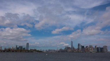 Panoramik New York City, gerçek zamanlı, ultra hd 4k
