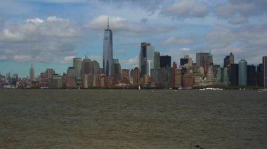 Panoramik New York City, gerçek zamanlı, ultra hd 4k