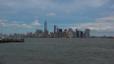 Panoramik New York City, gerçek zamanlı, ultra hd 4k