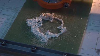 Küçük freze makinesi cam elyaf malzeme, Ultra Hd 4 k, gerçek zamanlı otomatik olarak kesilir