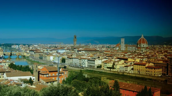 Vue aérienne de florence, Italie — Photo