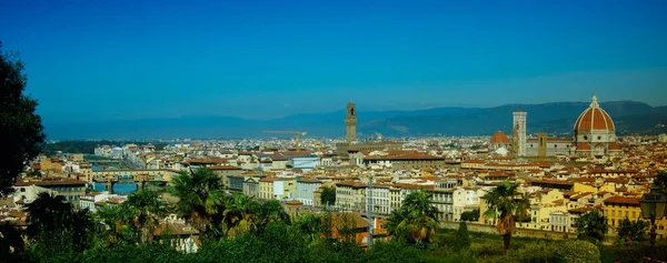 Vue aérienne de florence, Italie — Photo