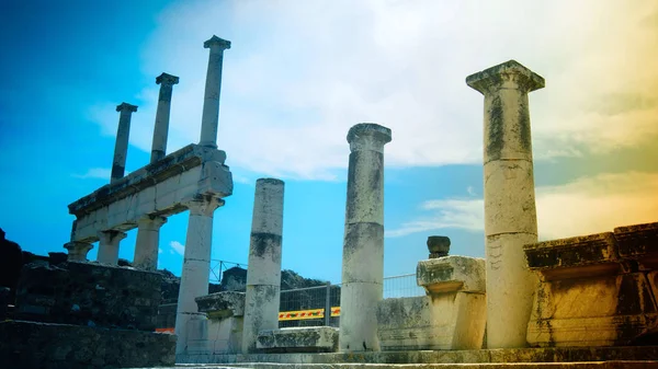 La ville ancienne Pompéi, monument historique en Italie — Photo