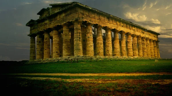 Paestum, İtalya'nın arkeolojik kalıntılar