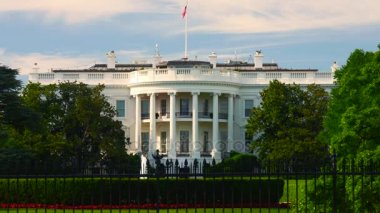 Washington, Dc, Amerika Birleşik Devletleri - 2017 yaklaşık: Resmen Başkan'ın Park Güney denir elips, Beyaz Saray çitin güneyinde yer alan bir parktır.