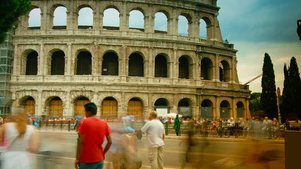 Вид на Колизей в Риме, — стоковое фото