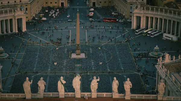 Vue du Vatican et de Rome, coucher du soleil — Photo