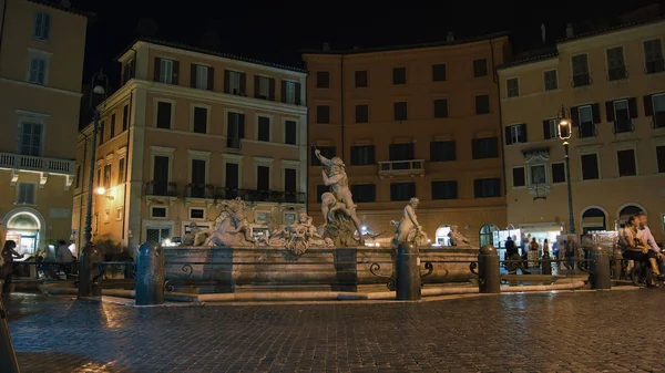 Piazza Navona (Place Navona) à Rome, Italie — Photo