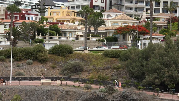 Τενερίφη Ισπανία Circa 2019 Costa Adeje Είναι Πολύ Δημοφιλής Πόλη — Φωτογραφία Αρχείου