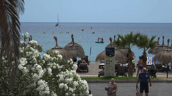 Tenerife Espagne Circa 2019 Costa Adeje Est Une Ville Très — Photo