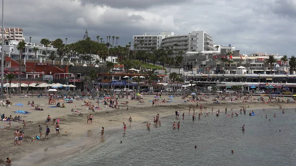 Τενερίφη Ισπανία Circa 2019 Costa Adeje Είναι Πολύ Δημοφιλής Πόλη — Φωτογραφία Αρχείου