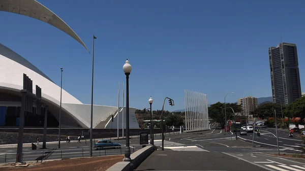 Santa Cruz Tenerife Canarische Eilanden Spanje Circa 2019 Stedelijke Zone — Stockfoto