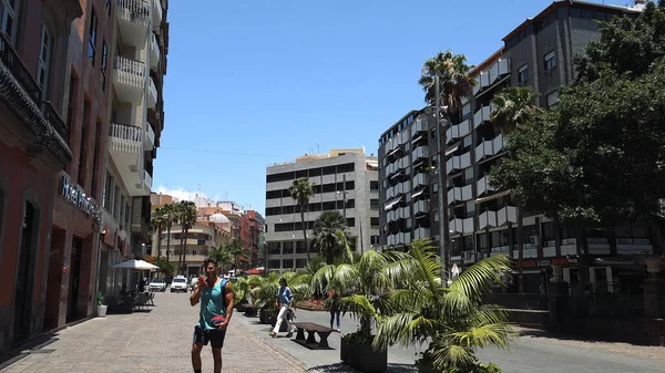 Santa Cruz Tenerife Canarische Eilanden Spanje Circa 2019 Stedelijke Zone — Stockfoto